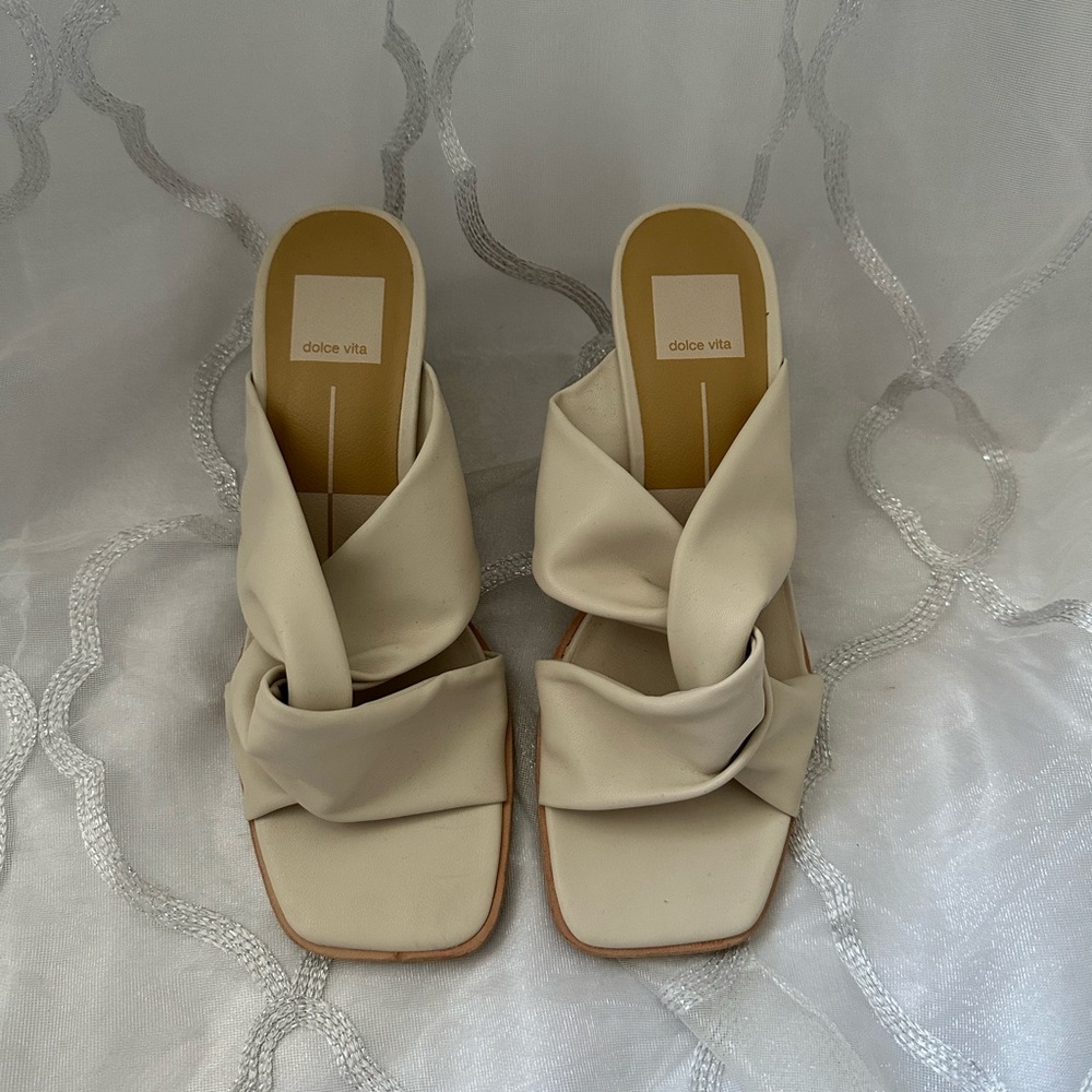 Dolce Vita twist wedge sandals